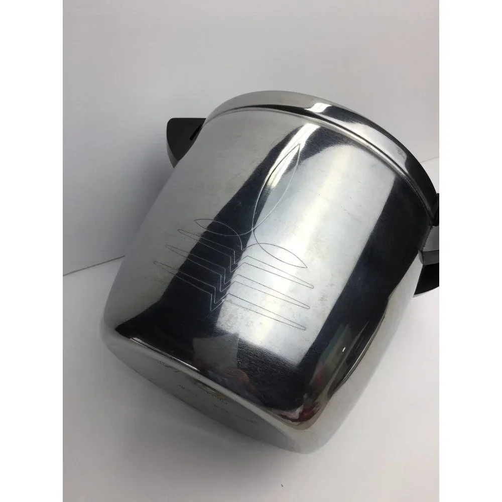 LANDERS, FRARY & CLARK, MCM, INSULATED, STANLEY, ICE BUCKET WITH LID